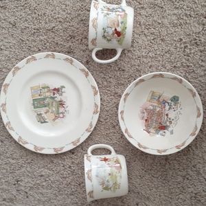 4 piece bunnykins set